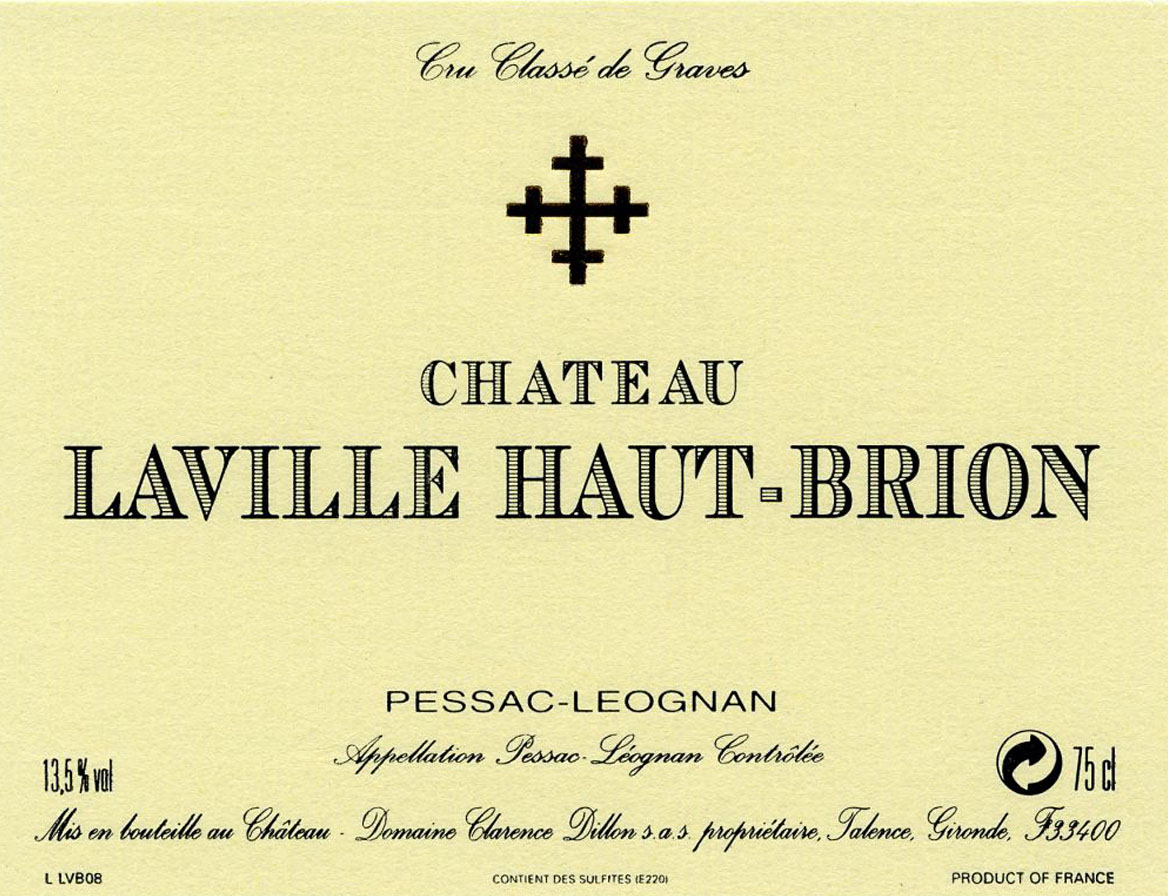 Laville Haut Brion, Bordeaux, Pessac Leognan, France, AOC, Cru Classe