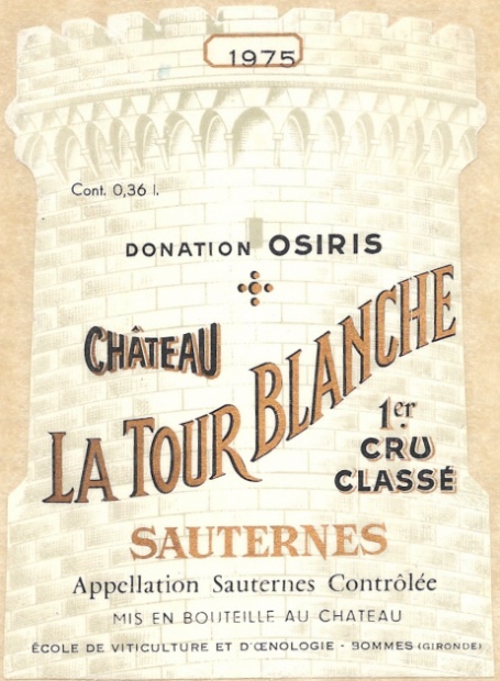 Tour Blanche, Bordeaux, Sauternes, France, AOC