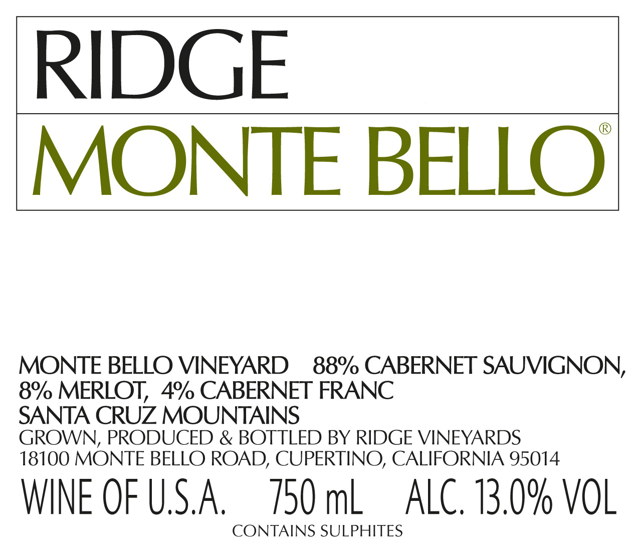 Monte Bello