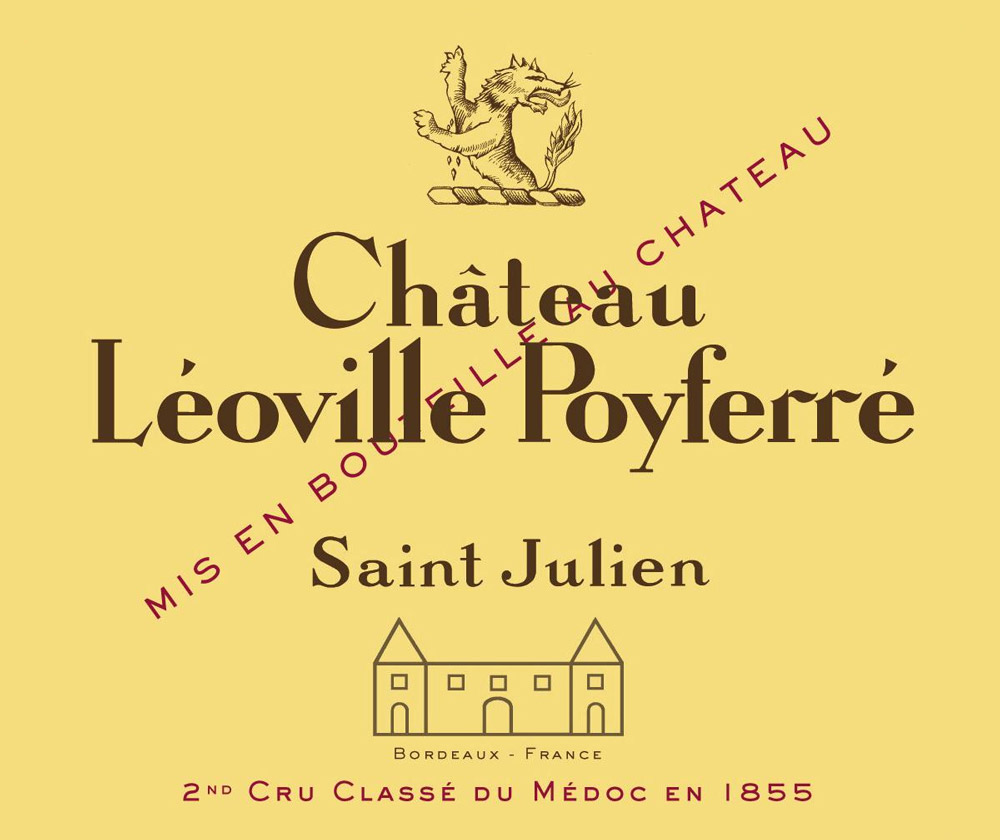 Leoville Poyferre, Bordeaux, Saint Julien, France, AOC, 2eme Cru Classe