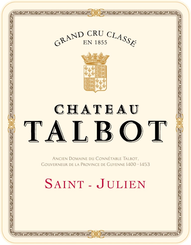 Talbot, Bordeaux, Saint Julien, France, AOC, 4eme Cru Classe