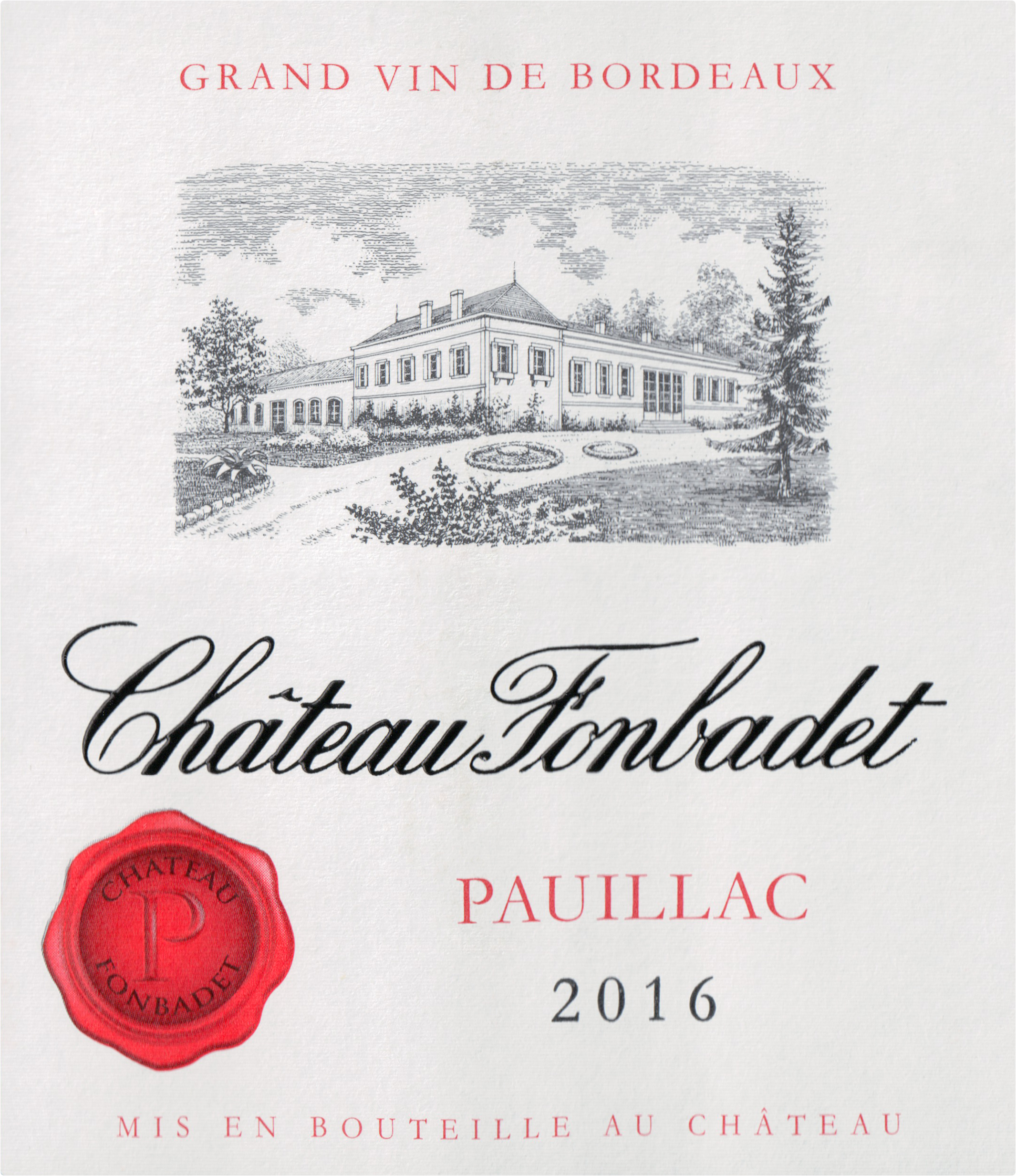 Fonbadet, Bordeaux, Pauillac, France, AOC, Cru Bourgeois