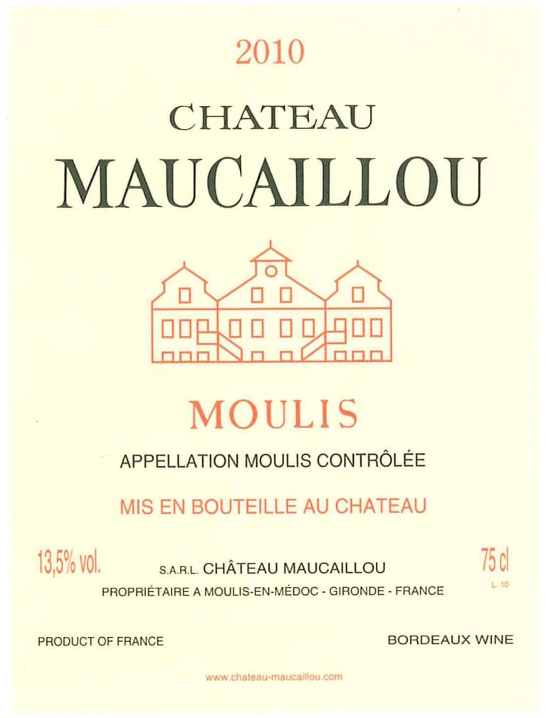 Maucaillou, Bordeaux, Moulis, France, AOC, Cru Bourgeois